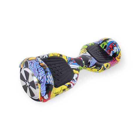 Гироскутер гироборд Hoverbot A-3 Light-yellow multicolor + сумка
